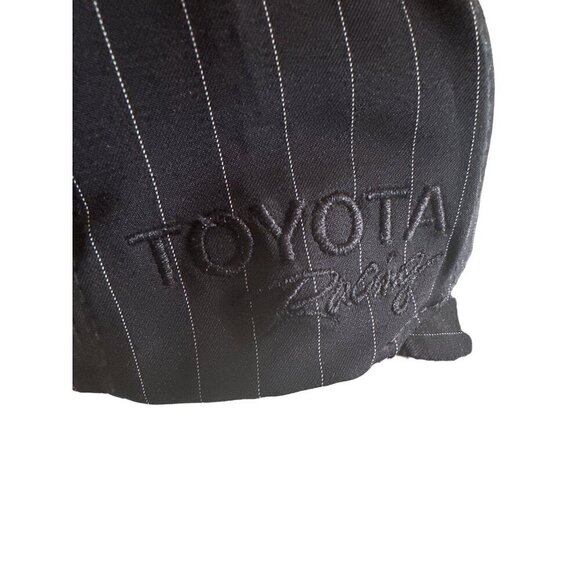 Toyota Racing Black Pinstripe Hat One Size Stretch fit - Picture 5 of 8